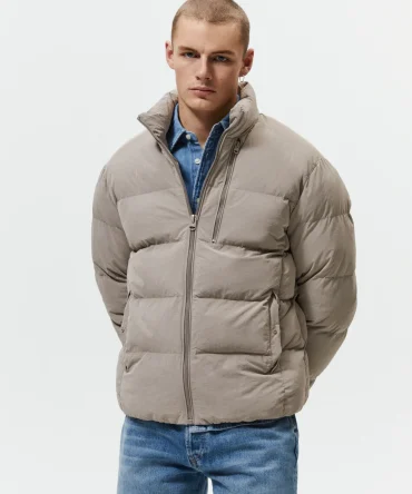 ZARA BASIC QUILTED JACKET