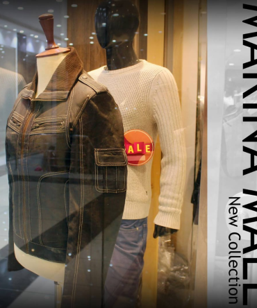 Sheepskin Leather Jacket for Men