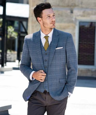 Samuel Windsor Barra Tweed Blazer